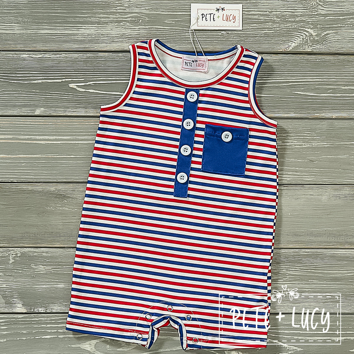 Home of the Brave: Boy Romper