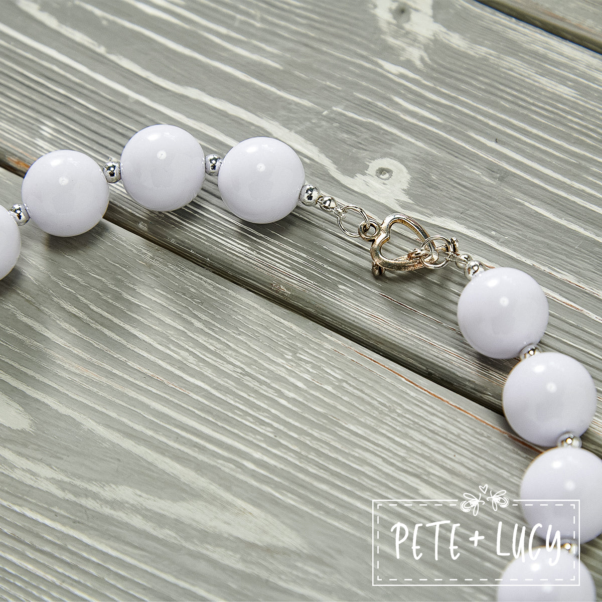White Chunky Necklace
