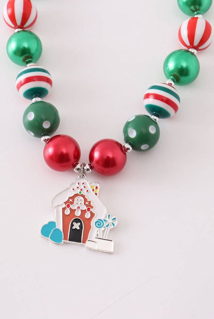 Chunky Gingerbread Necklace