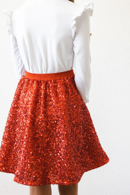 Sequin Twirl Skirt