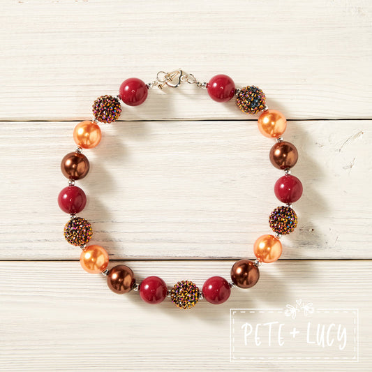 Fall Festival Chunky Necklace