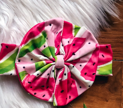 Watermelon Dots Headband